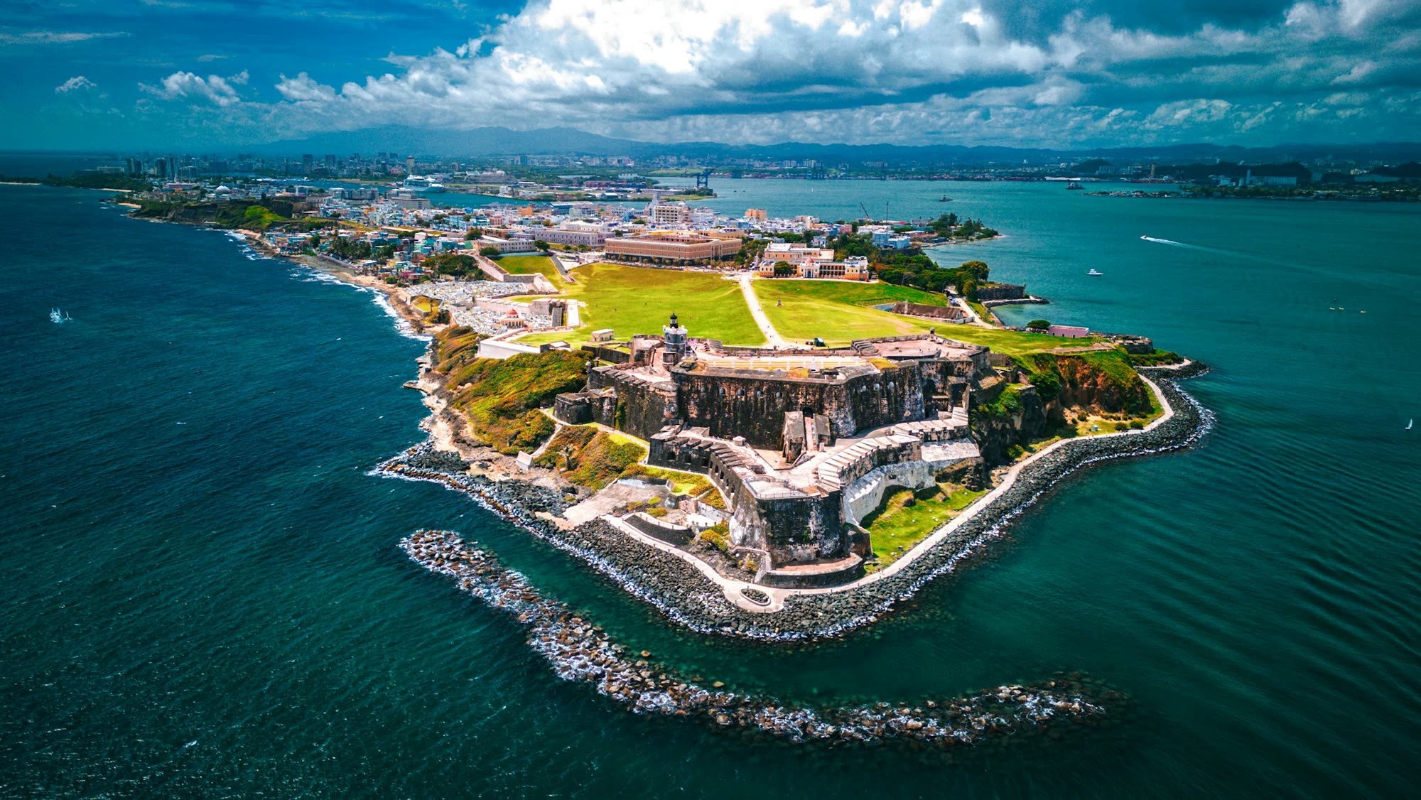 El Morro and the San Juan headland